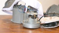 Electric Motor FAILURE Vacuum Cleaner motor sparking smoking