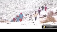 برف روبی گردنه بیژن برای دستیابی به محل سقوط هواپیما