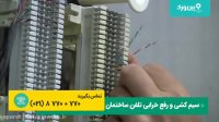سیم کشی ساختمان | سیم کشی تلفن سانترال
