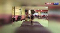 مهار وزنه 260 کیلویی توسط سلیمی در اردوی تیم ملی