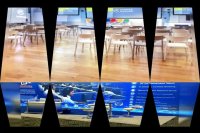 کرایه میز و صندلی کانتر - میز منشی - جکدار