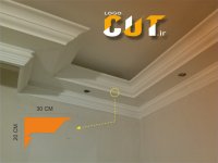 گچبری پلیمری ( پیش ساخته ی فوم) لوگوکات