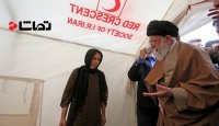 واکنش دیدنی رهبر انقلاب در بخشی از مستند " قاب خاکی "