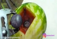 👈 واکنش شیمیایی گوی داغ و هندوانه🤭