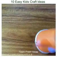 5 کاردستی ساده برای کودکان