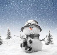 کلیپ زیبای برف