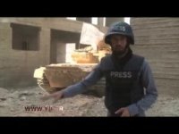 حمله تروریست‌ها به خبرنگار حین تهیه گزارش در حلب