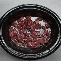 چلوگوشت با سس سویا 