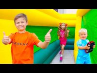 دیانا و روما داخل هزارتو می شوند تا به اولیور کوچولو کمک کنند ... کلیپ شاد بچه گانه