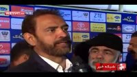 دوربین خبر ساز وقایع بازی پرسپولیس-ملوان
