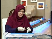  نقاشی رو شیشه-خانم عقابی