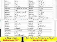 سریعترین روش آموزش کلمات گرامر ومکالمه زبان آلمانی