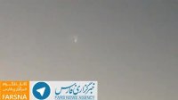 سرها به آسمان خیره شد/ رویت شی نورانی در آسمان شرق کشور!