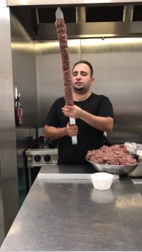 آموزش سيخ كردن كباب بناب همراه با جواد جواديhow to make  kebab bonab