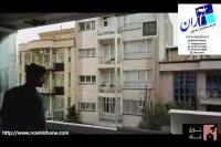 بالکن بند با شیشه تک جداره