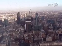 بلندترین ساختمان لندن و مشاهده ی پرده نمایشی از تاریخ