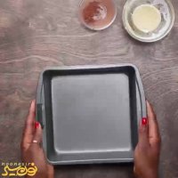 براونی موز و کره بادوم زمینی