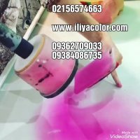 دستگاه مخمل پاش پودر مخمل/آموزش مخمل پاش 093627092033