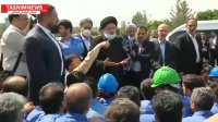 رئیس جمهور در جمع کارگران مجتمع پتروشیمی