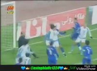 گل دوم استقلال به پیکان توسط حسین کاظمی