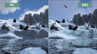 مقایسه گرافیک بازی  Ark Survival Evolved
