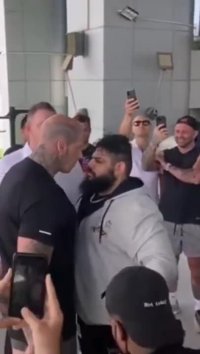 رویارویی سجاد غریبی  هالک قلابی با مارتین فورد 