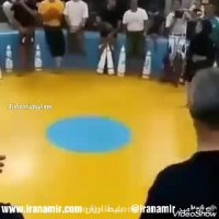 پهلوون زورخانه زن