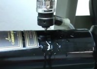 حکاکی بر روی شیشه CNC روتاری براده بردار  SHAYAHAK.COM