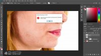 روتوش صورت در فتوشاپ آموزش فارسی | الوبنر