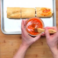 Buffalo Fried Chicken Baguette | Twisted