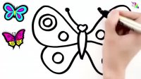 نقاشی کودکانه پروانه