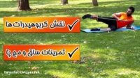 تمرینات بدنسازی با کش برای ساق و مچ پا - عضله ساق و مچ پا - احمدرضا امامی بازیکن تیم ملی سامبو ایران