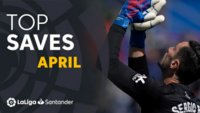 سیوهای برتر ماه آپریل لالیگا اسپانیا