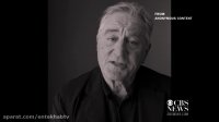 فیلم/رابرت دنیرو: ترامپ فاجعه ملی است