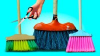 ترفندهای جالب جارو دستی و استفاده دوباره از وسایل دور ریختنی