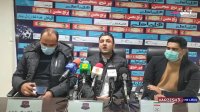 نشست خبری وحید فاضلی سرمربی نساجی