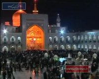 حال‌وهوای حرم رضوی در شب‌شهادت امام‌جواد(ع)