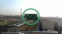 روف گاردن و آبنمای برج نوین تهران www.karengroups.ir