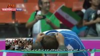 مراسم اهدا مدال طلا هادی