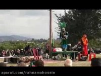 شمشیرنوازی تعزیه ابوالفضل ع/کربلایی یوسف لاطف