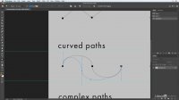 آموزش فتوشاپ Photoshop 2020 Drawing curved paths