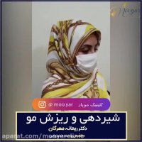 شیردهی و ریزش مو