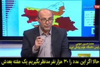 با این وضعیت 270 هزار کرونایی در تبریز خواهیم داشت!