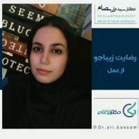 رضایت خانم جوان از عمل زیبایی بینی