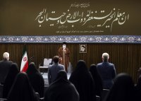 دیدار جمعی از معلمان با رهبر انقلاب