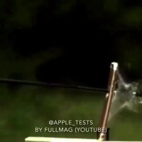 سوارخ کردن آیفون 7 با تیر و کمان