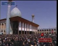 عزاداری تاسوعای حسینی در حرم شاهچراغ(ع)