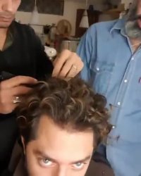 BAHRAM RADAN-  بهرام رادان در اتاق گریم فیم چهار راه استانبول