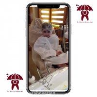 شعر خواندان پسر عزیزمون بعد از انجام دندانپزشکی