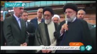 بازدید آیت الله رئیسی از ماشین سازی تبریز